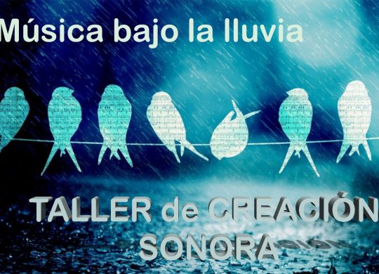 musica bajo la lluvia